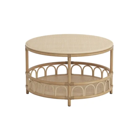 A 3D model of a wooden coffee table for living room designs.