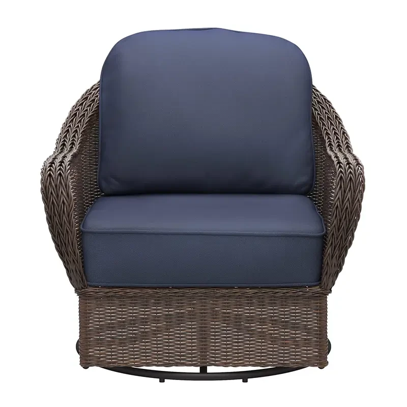 A wicker chair displayed for AR ecommerce, perfect for virtual shopping experiences.